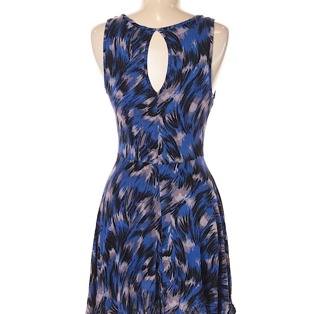Blue printed Banana Lemon Dress - Picture 2 of 2